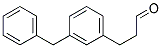 3-benzylphenylpropionaldehyde Struktur