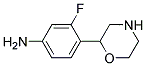 4-Morpholinyl-3-Fluoroaniline Struktur