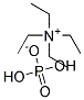 Tetraethyl ammonium hydrogen phosphate Struktur