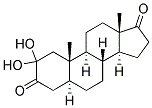 5a-Androstane-3,17-Dione/Diol Struktur