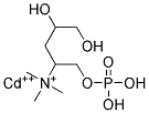 L-Alpha-GlycerylphosphorylcholineCadmium Struktur