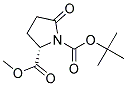 METHYL (2S)-1-(TERT-BUTOXYCARBONYL)PYROGLUTAMATE Struktur