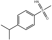 S-METHYL-S-(4-ISOPROPYLPHENYL) SULFOXIMINE Struktur