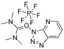 O-(7-AZABENZOTRIAZOLE-1-YL)-1,1,3,3-TETRAMETHYLURONIUM HEXAFLUOROPHOSPHATE Struktur