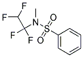 N1-METHYL-N1-(1,1,2,2-TETRAFLUOROETHYL)BENZENE-1-SULFONAMIDE Struktur