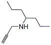 N-(4-HEPTYL)PROPARGYLAMINE Struktur