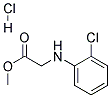 DL-2-CHLOROPHENYLGLYCINE METHYL ESTER HYDROCHLORIDE Struktur