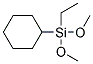 CYCLOHEXYL-(DIMETHOXY)-ETHYLSILANE Struktur