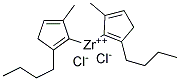 BIS(1-BUTYL-3-METHYLCYCLOPENTADIENYL)ZIRCONIUM DICHLORIDE Struktur