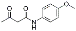 ACETOACETIC-P-ANISIDIDE Struktur