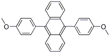 9,10-BIS(4-METHOXYLPHENYL)-ANTHRACENE Struktur