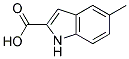 5-METHYL-2-INDOLECARBOXYLIC ACID Struktur