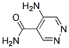 5-AMINOPYRIDAZINE-4-CARBOXAMIDE Struktur