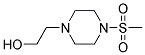 4-METHYLSULFONYL-1-PIPERAZINEETHANOL Struktur