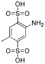 4-AMINO TOLUENE-2,5-DI SULPHONIC ACID Struktur