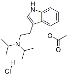 4-ACETOXY-N,N-DIISOPROPYLTRYPTAMINE HCL Struktur