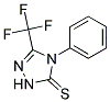 4,5-DIHYDRO-4-PHENYL-3-TRIFLUOROMETHYL-1,2,4-TRIAZOL-5(1H)-THIONE Struktur