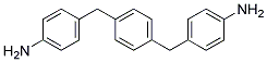 4,4[1,4-PHENYLENBIS(1-METHYLIDEN)]BISANILINE Struktur