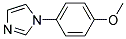4-(IMIDAZOL-1-YL)ANIZOL Struktur