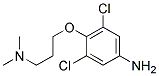 4-(3-(DIMETHYLAMINO)PROPOXY)-3,5-DICHLOROBENZENAMINE Struktur