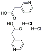 3-PYRIDYLACETIC ACID HYDROCHLORIDE,3-PYRIDINEACETIC ACID HYDROCHLORIDE Struktur