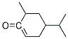 3-METHYL-5-ISOPROPYLCYCLO HEXEN-2-ONE Struktur