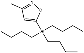 3-METHYL-5-(TRIBUTYLSTANNYL)ISOXAZOLE Struktur