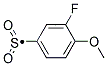 3-FLUORO-4-METHOXYBENZENESULPHONYL Struktur