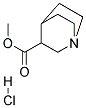 METHYL 3-QUINUCLIDINECARBOXYLATE HYDROCHLORIDE, 98+% Struktur