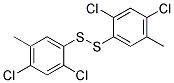 DI(2,4-DICHLORO-5-METHYLPHENYL) DISULFIDE, TECH Struktur