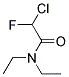 N1,N1-DIETHYL-2-CHLORO-2-FLUOROACETAMIDE, TECH Struktur