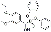 (DIPHENYLPHOSPHORYL)(4-ETHOXY-3-METHOXYPHENYL)METHANOL, TECH Struktur