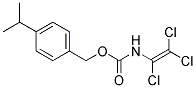 4-ISOPROPYLBENZYL N-(1,2,2-TRICHLOROVINYL)CARBAMATE, TECH Struktur