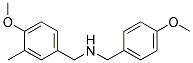 N-(4-METHOXYBENZYL)-N-(4-METHOXY-3-METHYLBENZYL)AMINE, TECH Struktur