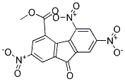 METHYL 2,5,7-TRINITRO-9-OXO-9H-4-FLUORENECARBOXYLATE Struktur