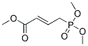 4-PHOSPHONOCROTONIC ACID TRIMETHYL ESTER Struktur