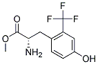 DL-2-(TRIFLUOROMETHYL)TYROSINE METHYL ESTER Struktur