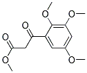 3-OXO-3-(2,3,5-TRIMETHOXYPHENYL)PROPIONIC ACIDMETHYL ESTER Struktur