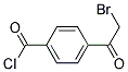 4-(2-BROMOACETYL)BENZOYL CHLORIDE Struktur