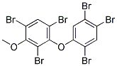 3-METHOXY-2,2',4,4',5',6-HEXABROMODIPHENYL ETHER Struktur