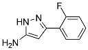 5-AMINO-3-(2-FLUOROPHENYL)PYRAZOLE Struktur