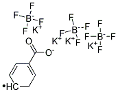 POTASSIUM 4-CARBOXYPHENYLTRIFLUOROBORAT& Struktur