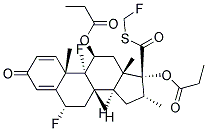 FLUTICASONE PROPIONATE RESOLUTION MIXTURE (25 MG) Struktur