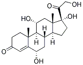 6A-HYDROXYHYDROCORTISONE Struktur