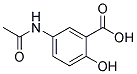 5-ACETAMINOSALICYLIC ACID Struktur