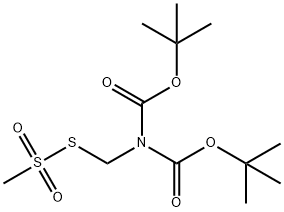 [BIS(T-BOC)AMINO]METHYL METHANETHIOSULFONATE Struktur