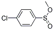 METHYL 4-CHLOROBENZENE SULPHINATE Struktur