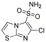 6-CHLORO-IMIDAZO[2,1-B]THIAZOLE-5-SULPHONIC ACID AMIDE Struktur