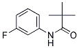 N-(2,2-DIMETHYLPROPANOYL)-3-FLUOROANILIN Struktur