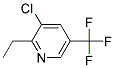 3-CHLORO-2-ETHYL-5-(TRIFLUOROMETHYL)PYRIDIN Struktur